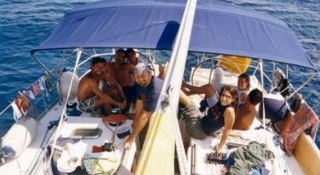 Veleggiando nel golfo di Napoli